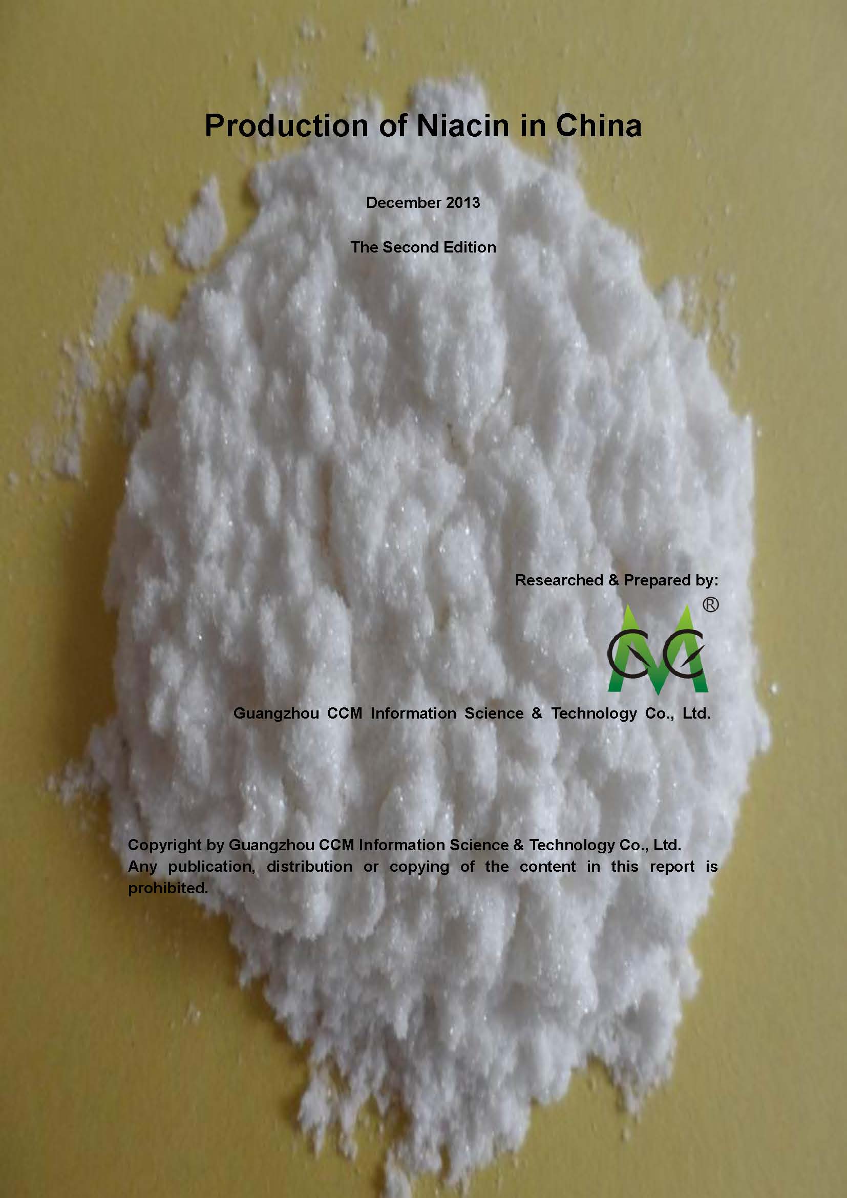 Production of Niacin in China